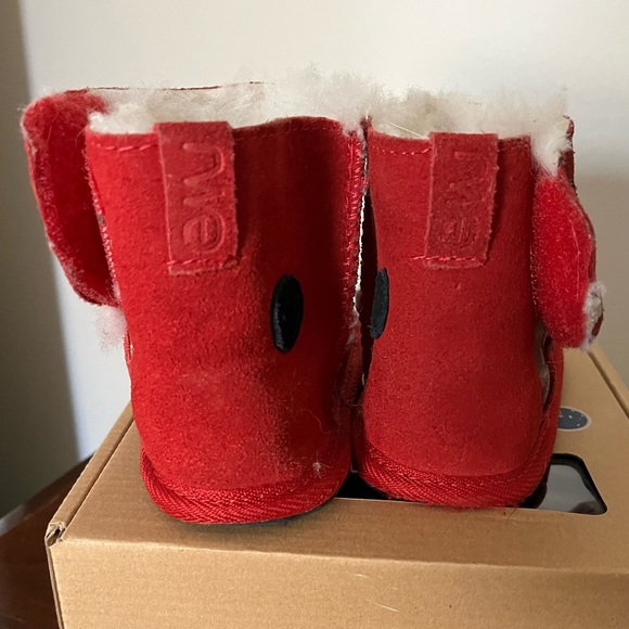 Like new Emu Boots, Ladybug Design, size 18-24month - Picture 5 of 5